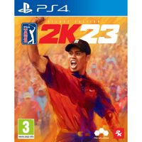 Jeu de golf PGA TOUR 2K23 Edition Deluxe pour PS4 - Pros jouables, parcours sous licence et création de parcours
