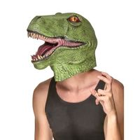 Masque latex dinosaure adulte - 230828 (Taille Unique) - Utilisation: Intérieur