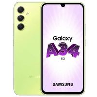 SAMSUNG Galaxy A34 5G Smartphone 8Go + 128Go Awesome Lime