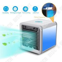 Ventilateur climatiseur portable LCC® Brumisateur maison électrique air fraicheur Climatiseur bureau intérieur extérieur 5V