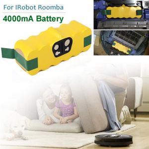 Batterie iRobot série 531 Hannets® de qualité I Batterie i-Robot Roomba  Pack de batteries Aspirateur Pièce détachée I Roomba série 600 Accessoires  Batterie 4500 mAh Robot aspirateur de rechange 14,4 V 