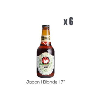 BIERE Hitachino Japanese Classic - Bière - 6x33cl - 7%