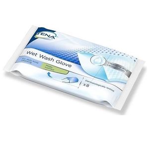 COMPLEMENTS ALIMENTAIRES - BEAUTE PEAU TENA Wet wash glove gants de toilette pré-imprégnés x 8