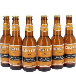 BIERE Bière la Kekette Blonde 6.2% 6x33cl - Made in Calv