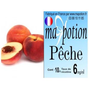 LIQUIDE E-liquide Français Ma Potion PECHE 6mg