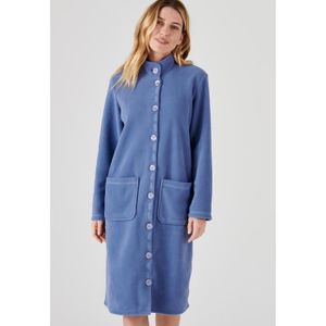 Robe de chambre polaire femme a boutons Cdiscount