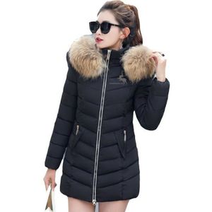 Doudoune femme grosse fourrure Cdiscount