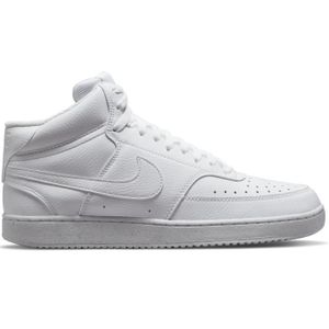 BASKET Chaussure Homme Nike Court Vision Mid Next Nature DN3577-100 - Blanc - Lacets - Synthétique