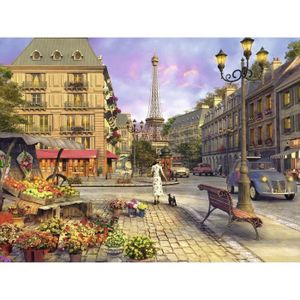 PUZZLE Puzzle - RAVENSBURGER - Paris D'autrefois - 1500 p