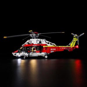 ASSEMBLAGE CONSTRUCTION Kit D’Éclairage À Led Pour Lego Technic L’Hélicoptère De Secours Airbus H175 - Compatible With Lego 42145 Blocs De Constructi[J3359]