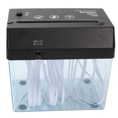Mini Destructeur De Papier Portable USB – Électrique, 4 Mm, 2 Feuilles – Idéal Bureau & Maison