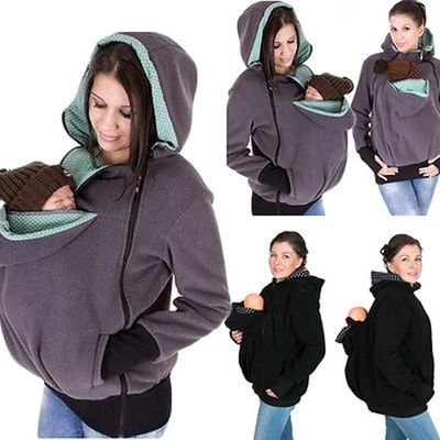 GRIS 3 en 1 Pull vetement Veste avec capuche Zipper Porte bebe Kangourou pour Maman Hiver Automne Femme Homme Unisexe M Cdiscount Puericulture Eveil bebe