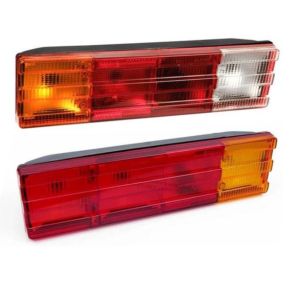 Feux Réflecteurs LED Pare-chocs Arrière Gauche Et Droit BMW Série 5 E60 Berline Touring Hd 1224294 1224294