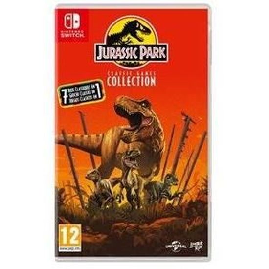 Trader Games - JURASSIC PARK: CLASSIC GAMES COLLECTION SWITCH USA NEW (GAME IN ENGLISH) (LIMITED RUN GAMES) sur Nintendo Switch
