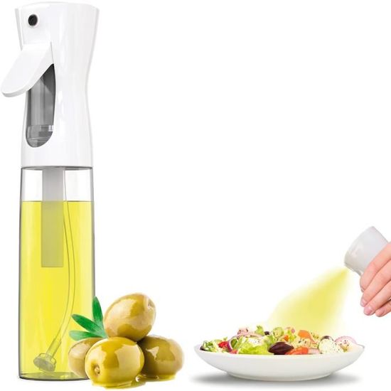Vaporisateur Huile D'Olive 300ml - Flacon Pulvérisateur Cuisine En Verre Avec Contrôle Portions