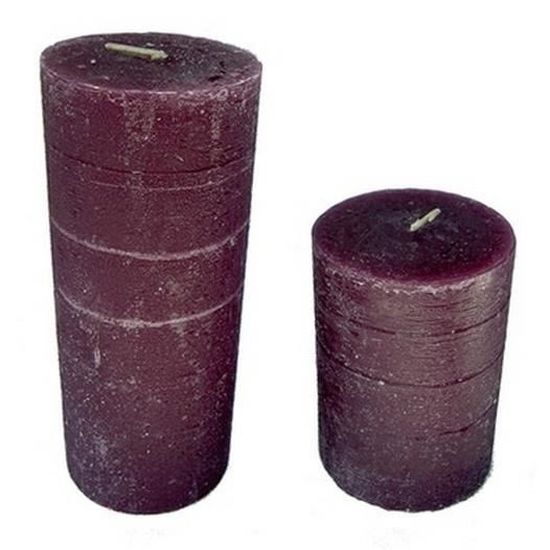 Bougie Céleste Bébé Ø7 Cm X H10 Cm - Cire Minérale, Mèche Coton - Brûle 55h - Pour Événements & Décoration