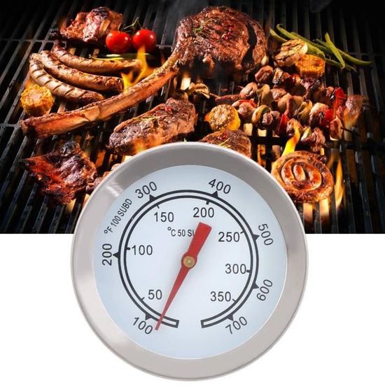 Thermomètre de barbecue, jauge de température de barbecue fiable de haute  qualité, pour cuisine de four à barbecue - Cdiscount Maison