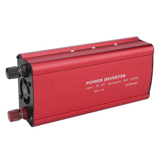 INVERSEUR DE TENSION 12V VERS 220V - 500 WATTS - Bricolage