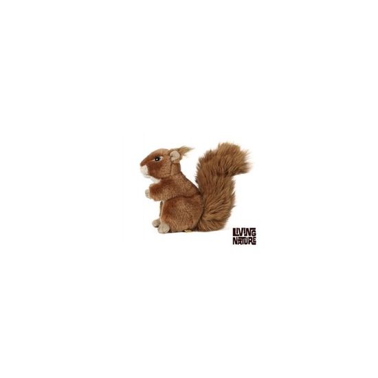 Peluche écureuil Yxian – 25 Cm, En Cristal Super Doux – Oreiller Câlin, Cadeau Anniversaire Ou Noël