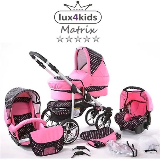 Poussette matrix rose store