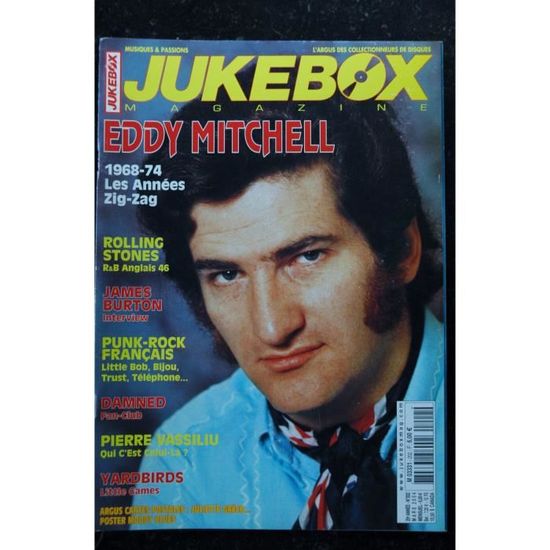 Photographie Jukebox 202 2004 Eddy Mitchell Rolling Stones Yardbirds Pierre Vassiliu Achat Vente Affiche Poster Jukebox 202 2004 Eddy Cdiscount