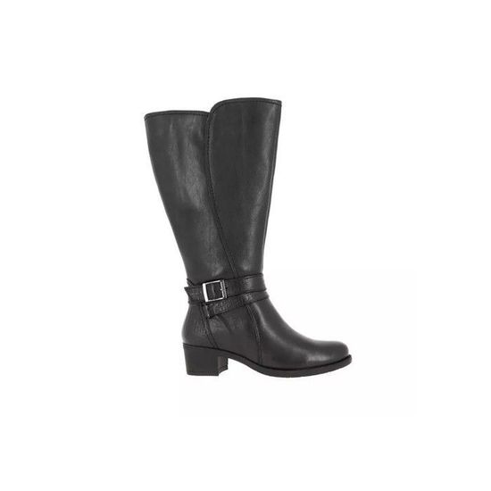 bottes cuir mollets larges
