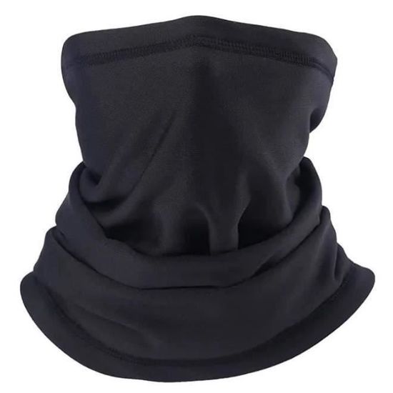 Cache-cou Tubulaire Unisex HASAGEI - Protection UV Pour Moto, Randonnée, Sport - Noir