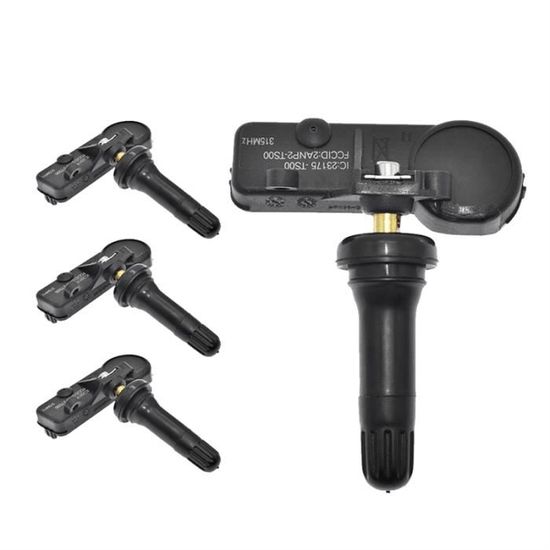 4 Pièces OEM Capteurs Pression Pneus F2GT-1A180-AB F2GT-1A150-AB - TPMS Voiture