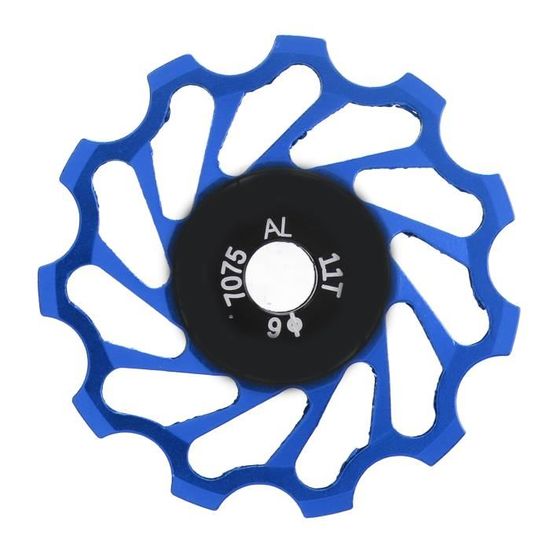Galets De Dérailleur 9/10v Alu Argent - Roulements, Jeu De 2, Neuf