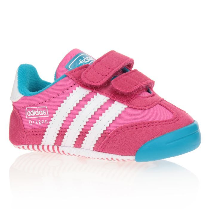 Adidas Baskets Dragon Chaussures Bebe Fille Fushia Et Blanc Cdiscount Chaussures