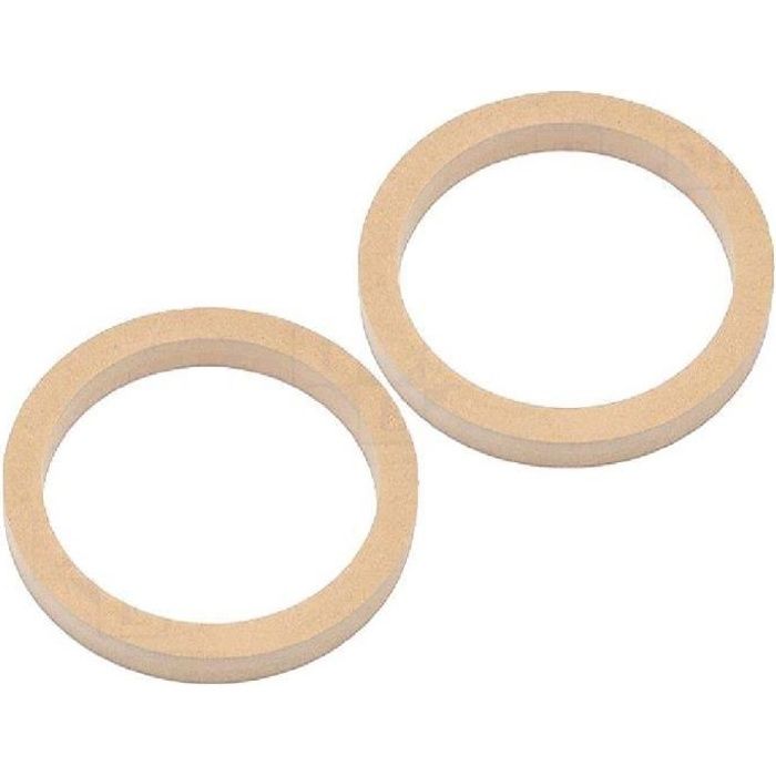 2 Entretoises Haut-Parleur Universelles Bois MDF 130mm - Epaisseur 18mm