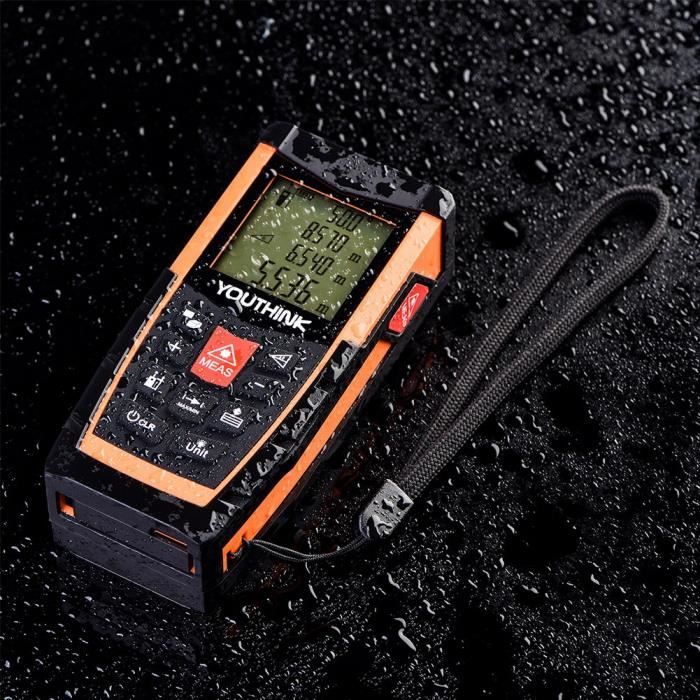 Télémètre laser X6 avec niveau électronique 100 mètres orange-XIU