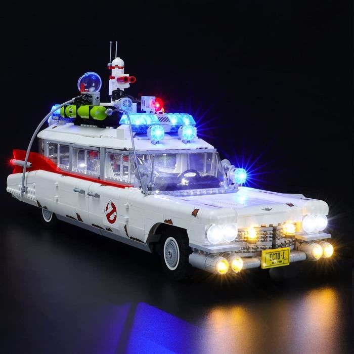 YEABRICKS LED Light pour Lego-10274 Creator Expert Ghostbusters ECTO-1 Modele de Blocs de Construction (Ensemble Lego Non Inc