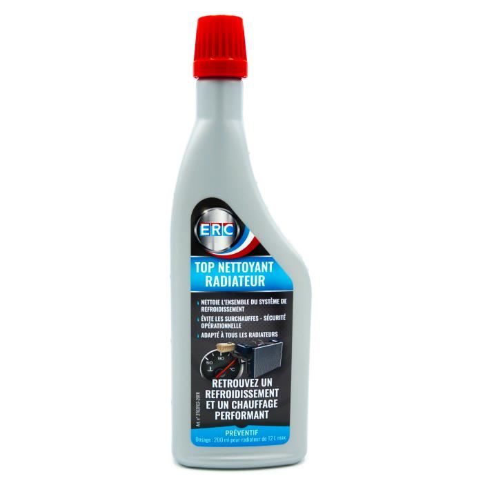 Nettoyant Radiateur ERC/Elimine les dépôts sans Démontage/Assure un Refroidissement optimal du moteur – Additif Entretien 200ml