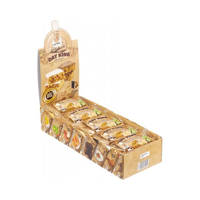 Oat King Barre éne 10x95g Beurre de cacahuète Lsp Barre Energetique - Gateau Energetique