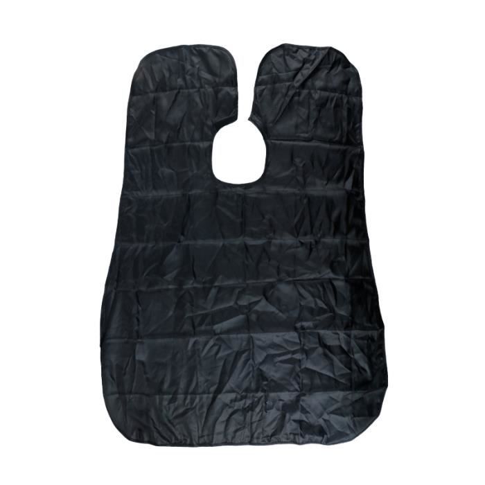 Rasoir pour coupe de la barbe pour adulte Coupe de cheveux, tabliers pour la barbe, cadeau de soins pour mari - Black