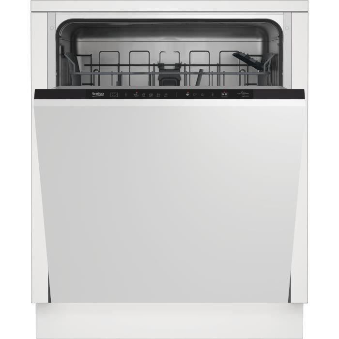 Lave-vaisselle pose libre BEKO BLVI73F - 13 couverts - Moteur standard - L60cm - 46 dB - Gris