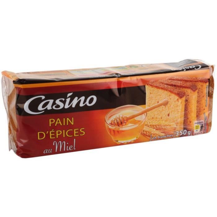 Pain d'épices au miel 350 g