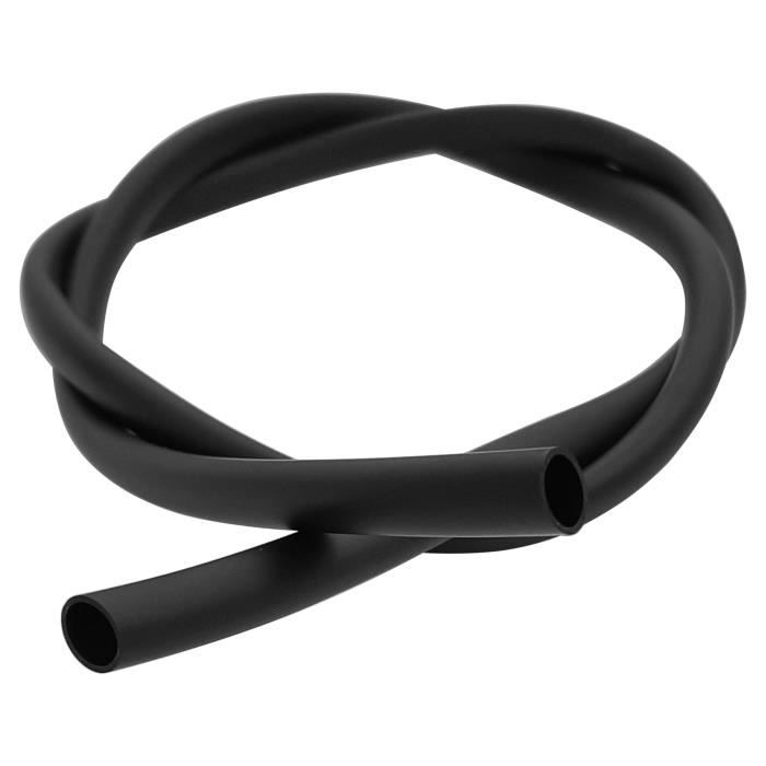 GAINE SOUPLISSEAU FAISCEAU ELECTRIQUE au mètre DIAMETRE 8mm x 9mm NOIR MOTO SCOOTER MOBYLETTE