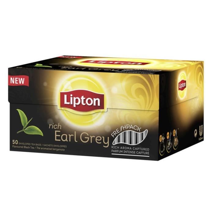 LIPTON Rich - Thé Earl Grey x50