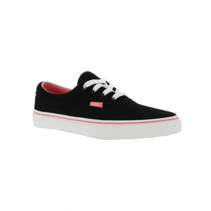 Chaussures Vans K Era Suede - Black / Stra