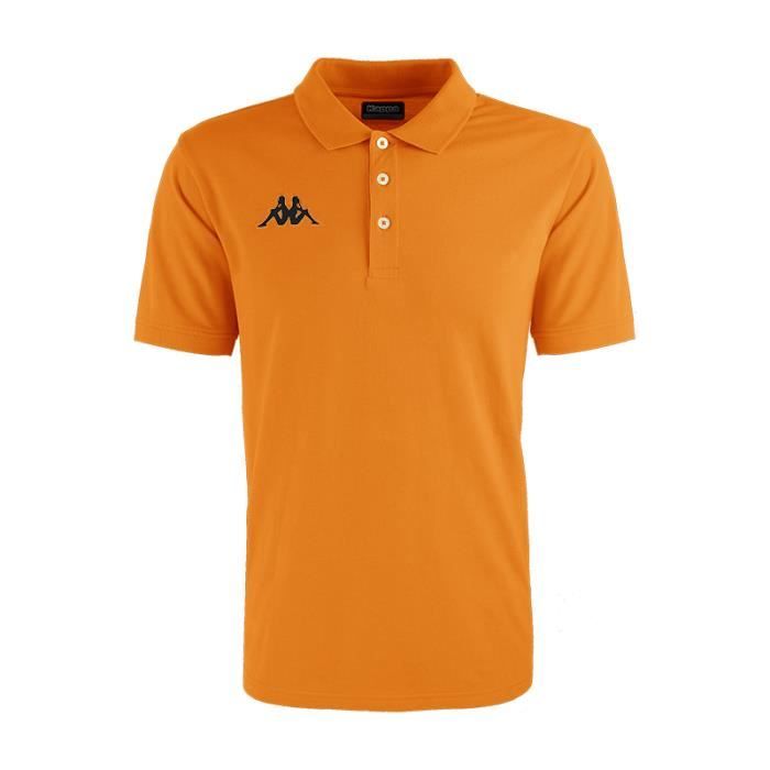 KAPPA - Enfant - Polo Lifestyle Peglio Orange 10Y