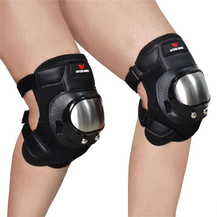 PROTEGE-CHEVILLES - CHEVILLERE,WOSAWE genouillères de protection Ski planche à roulettes coude Support ensembles moto - Type ML304
