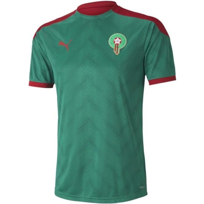 Maroc Maillot stadium vert homme Puma 2020/21