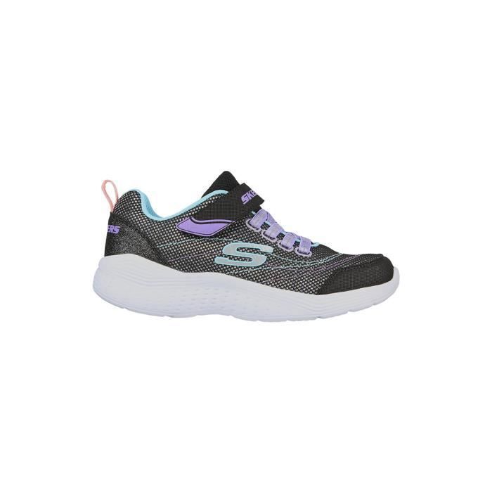 Baskets fille Skechers Snaps Prints - Eternal Shine - noir/rose - 32