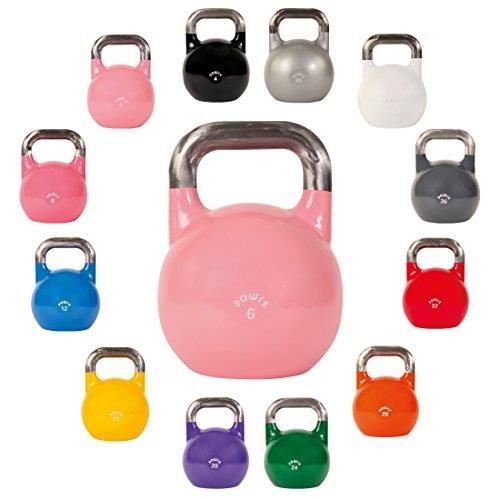 Kettlebell de compétition (6kg, Rose claire)