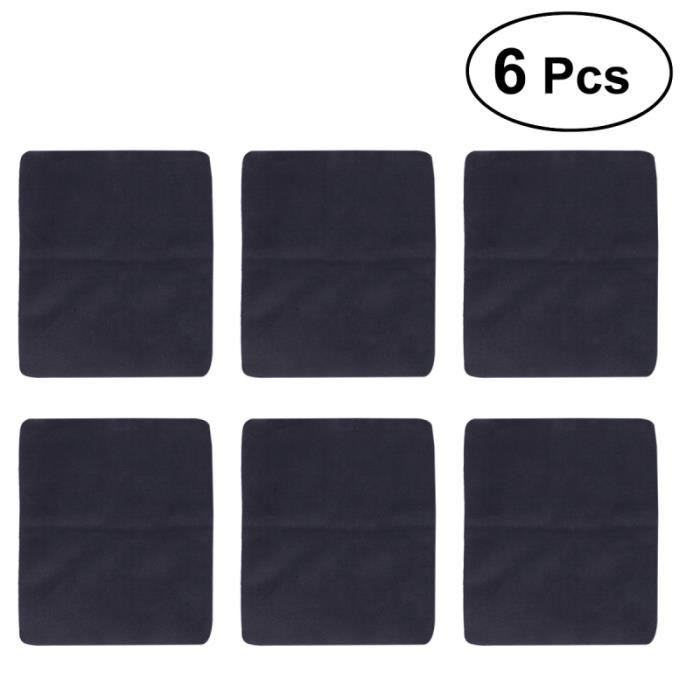 6 pièces chiffons de nettoyage chiffon en microfibre Superfine mutifonctionnel pour essuyer ENTRETIEN - NETTOYAGE PHOTO - OPTIQUE