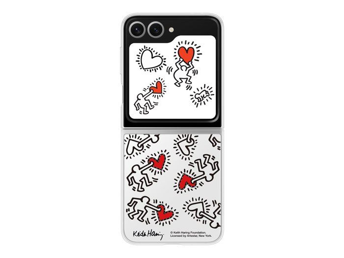 Coque Z Flip6 silicone avec anneau - vue 3