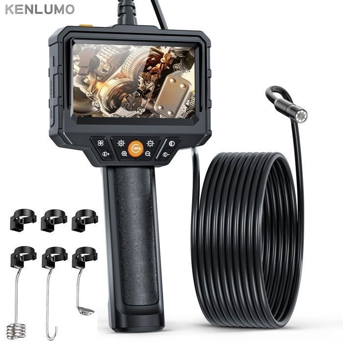 Endoscope USB DEPSTECH 5.5mm 5m - Caméra HD étanche IP67 - 3 En 1 Semi-rigide