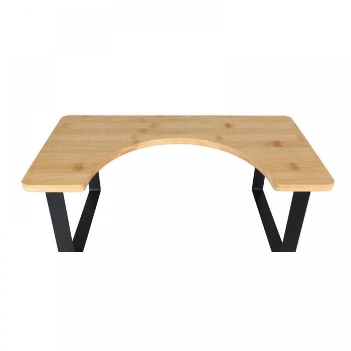 Tabouret Toilette Ergonomique Bambou 35° – Marchepied Antidérapant 200 Kg, Confort Digestion Naturelle